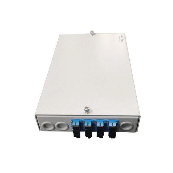 Dock power distribution box configuration