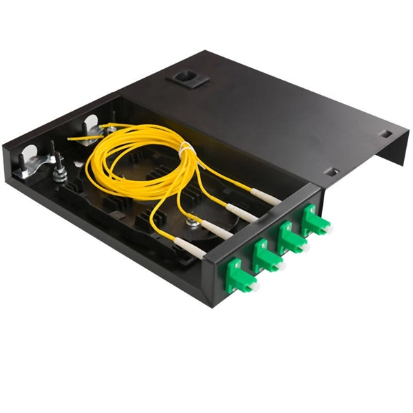 Fiber optic splicing branch line 