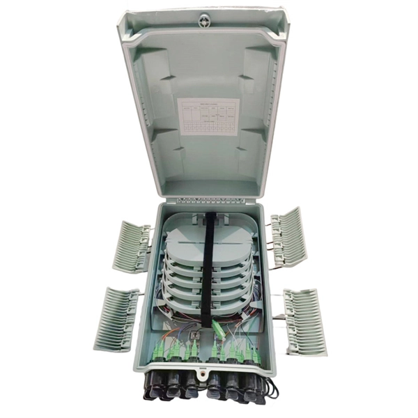 PON fiber optic splitter tap