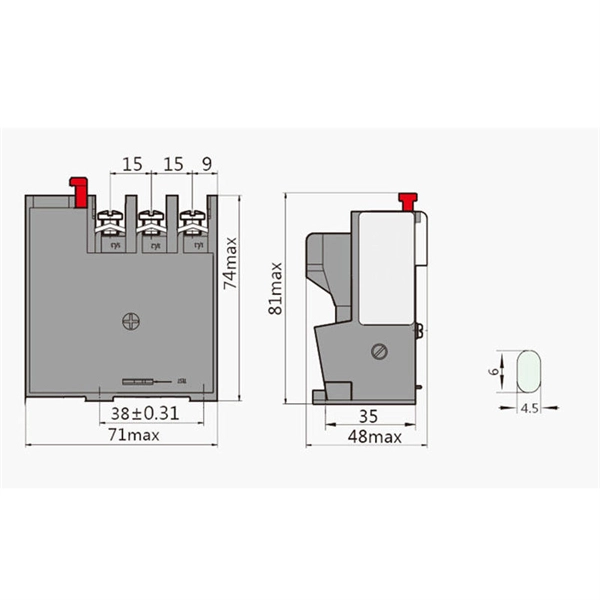 8-circuit distribution box self-operated 