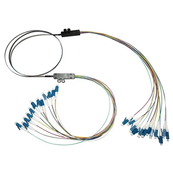 How to connect the external cables of the distribution box