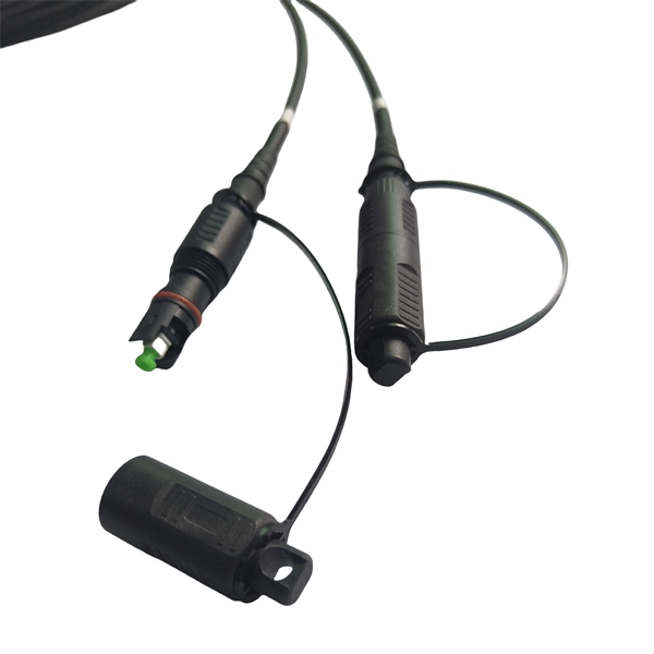 2-core surveillance fiber optic cable