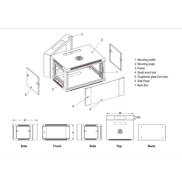 Rainproof cable trays and hangers are available 