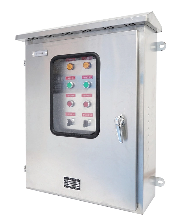 Explosion-proof DC power distribution unit for server racks used on German islands