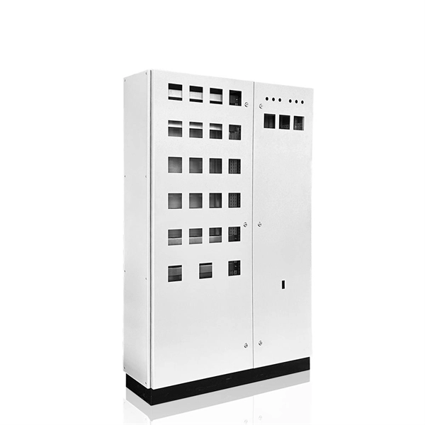 Opening holes at the corners of the distribution box