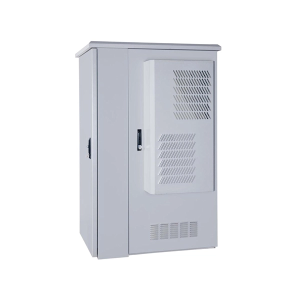 Outdoor communication power supply cabinet with low loss for broadcast transmission